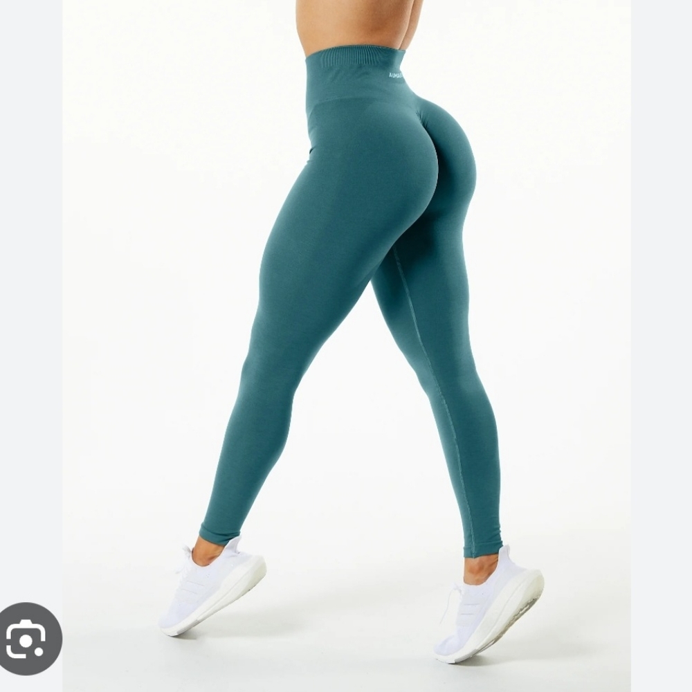 Alphalete amplify leggings xs pier blue